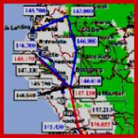 2M North Coast Repeater Map .... 523 KB .... PDF